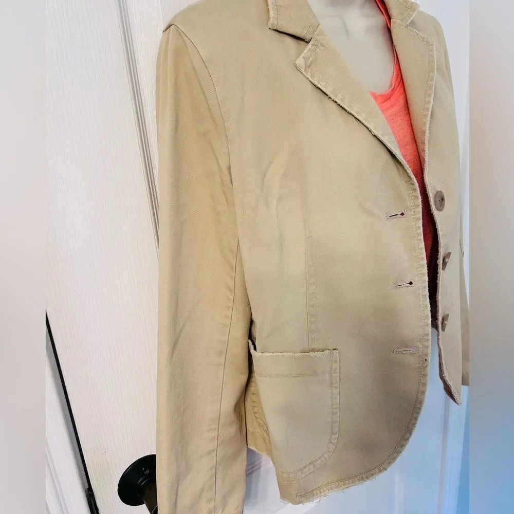 J. Crew Tan Khaki Women's Blazer!